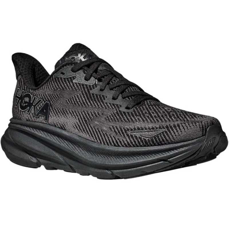 Hoka One One Men's Clifton 9 Black/Black-1